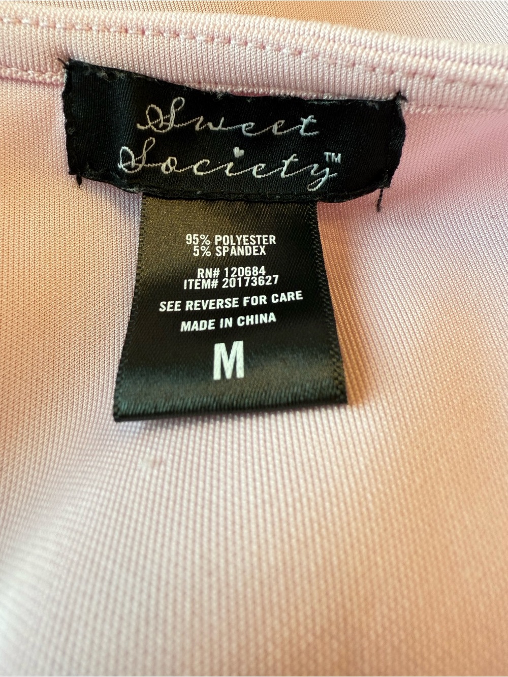 Sweet Society Pink Rainbow Fit & Flare Skater Dress Sleeveless Pockets M - Picture 6 of 11